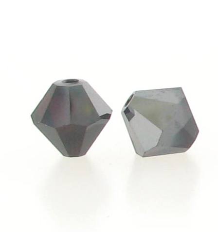 5301/5328 - 6mm Swarovski Bicone Crystal Bead - Garnet Satin 5301/5328 - 6mm Swarovski Bicone Crystal Bead - Garnet Satin