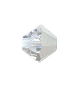 5301/5328 - 5mm Swarovski Bicone Crystal Bead - Crystal Cal 1X 5301/5328 - 5mm Swarovski Bicone Crystal Bead - Crystal Cal 1X