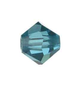 5301/5328 - 5mm Swarovski Bicone Crystal Bead - Indicolite 5301/5328 - 5mm Swarovski Bicone Crystal Bead - Indicolite