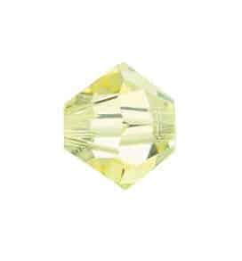 5301/5328 - 5mm Swarovski Bicone Crystal Bead - Jonquil 5301/5328 - 5mm Swarovski Bicone Crystal Bead - Jonquil