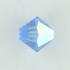 5301/5328 - 4mm Swarovski Bicone Bead - Light Sapphire AB 5301/5328 - 4mm Swarovski Bicone Bead - Light Sapphire AB