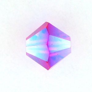 5301/5328 - 4mm Swarovski Bicone Bead - Light Siam AB2X 5301/5328 - 4mm Swarovski Bicone Bead - Light Siam AB2X