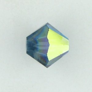 5301/5328 - 4mm Swarovski Bicone Bead - Montana AB 5301/5328 - 4mm Swarovski Bicone Bead - Montana AB