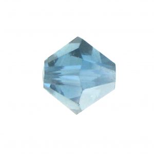 5301 - 4mm Swarovski Bicone Bead - Montana Satin 5301 - 4mm Swarovski Bicone Bead - Montana Satin