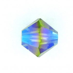 5301/5328 - 4mm Swarovski Bicone Bead - Olivine AB2X 5301/5328 - 4mm Swarovski Bicone Bead - Olivine AB2X