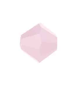 5301/5328 - 5mm Swarovski Bicone Crystal Bead - Rose Alabaster 5301/5328 - 5mm Swarovski Bicone Crystal Bead - Rose Alabaster