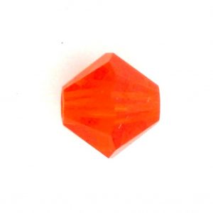 5301/5328 - 3mm Swarovski Bicone Crystal Bead - Red Topaz 5301/5328 - 3mm Swarovski Bicone Crystal Bead - Red Topaz