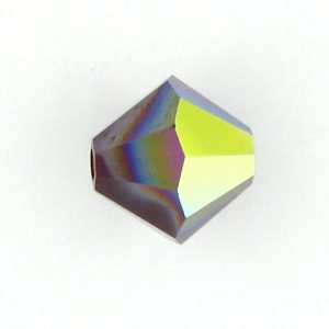 5301/5328 - 4mm Swarovski Bicone Bead - Siam AB 5301/5328 - 4mm Swarovski Bicone Bead - Siam AB