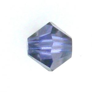 5301/5328 - 3mm Swarovski Bicone Crystal Bead - Tanzanite Satin 5301/5328 - 3mm Swarovski Bicone Crystal Bead - Tanzanite Satin