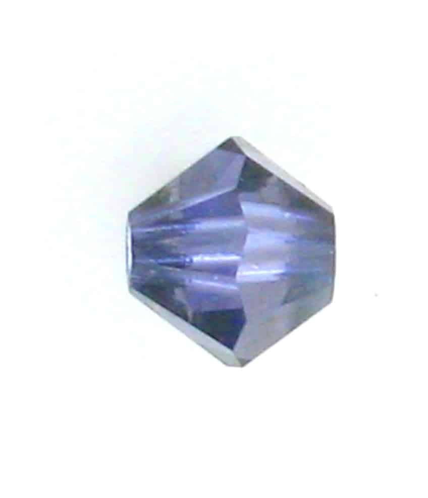 5301/5328 - 3mm Swarovski Bicone Crystal Bead - Tanzanite Satin 5301/5328 - 3mm Swarovski Bicone Crystal Bead - Tanzanite Satin