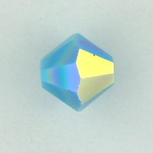 5301/5328 - 4mm Swarovski Bicone Bead - Turmaline AB 5301/5328 - 4mm Swarovski Bicone Bead - Turmaline AB