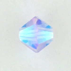 5301/5328 - 3mm Swarovski Bicone Crystal Bead - Violet AB2X 5301/5328 - 3mm Swarovski Bicone Crystal Bead - Violet AB2X