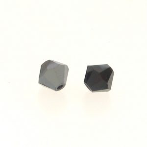 5301 - 4mm Swarovski Bicone Bead - Morion Satin 5301 - 4mm Swarovski Bicone Bead - Morion Satin
