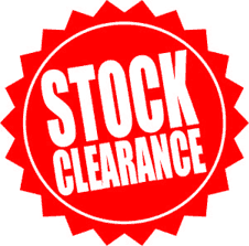 Clearance - Blowout Sale !!