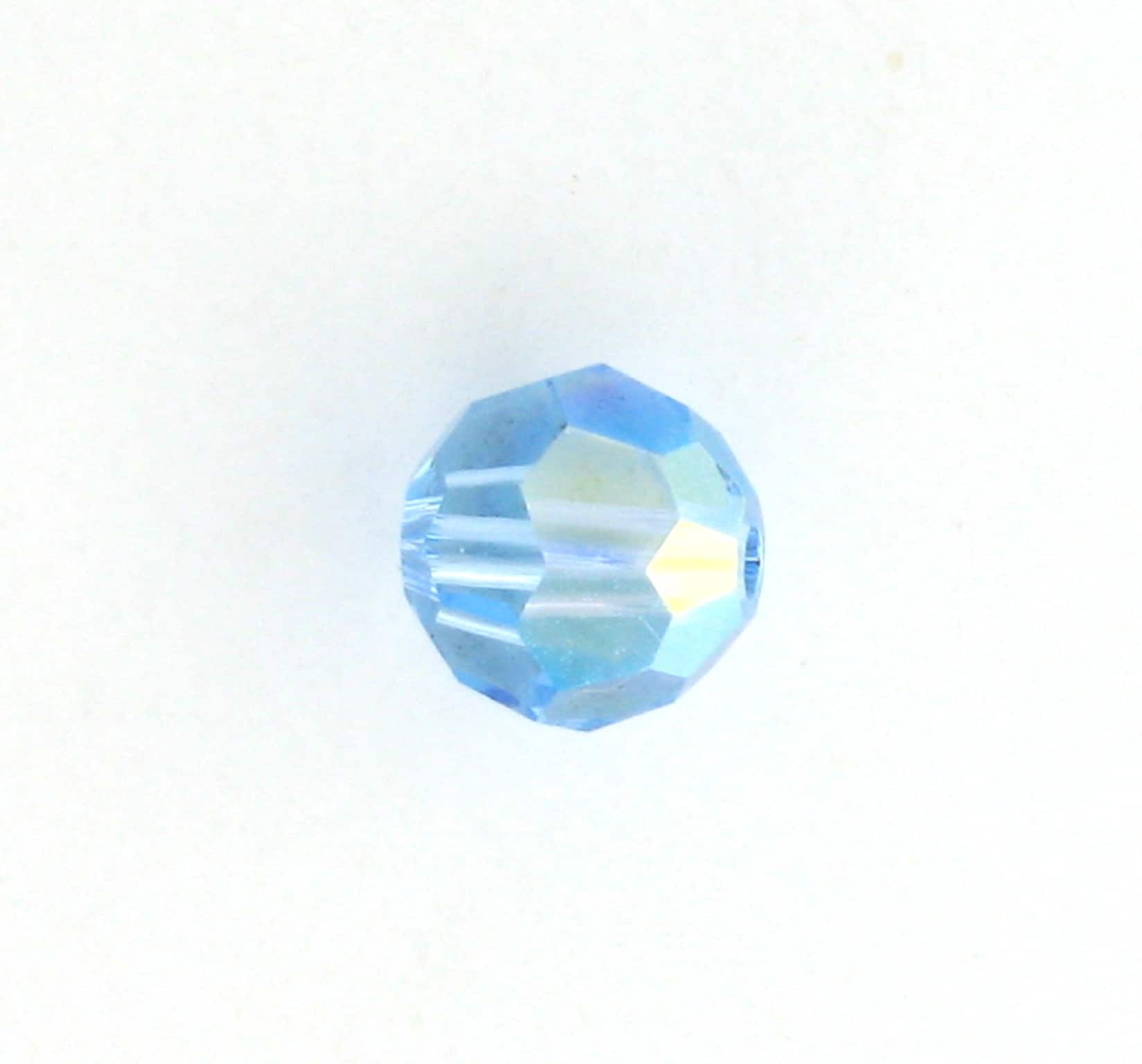5000 - 4mm Swarovski Round Crystal - Aquamarine AB 5000 - 4mm Swarovski Round Crystal - Aquamarine AB