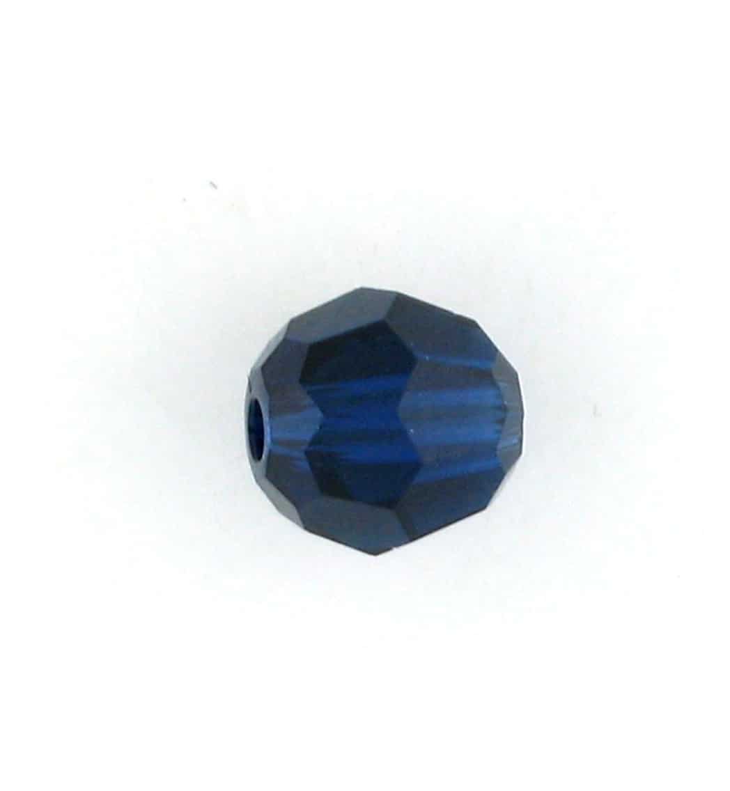 5000 - 4mm Swarovski Round Crystal - Dark Indigo 5000 - 4mm Swarovski Round Crystal - Dark Indigo