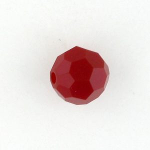5000 - 4mm Swarovski Round Crystal - Dark Red Coral 5000 - 4mm Swarovski Round Crystal - Dark Red Coral