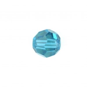 5000 - 4mm Swarovski Round Crystal - Indicolite 5000 - 4mm Swarovski Round Crystal - Indicolite