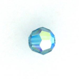 5000 - 4mm Swarovski Round Crystal - Indicolite AB 5000 - 4mm Swarovski Round Crystal - Indicolite AB
