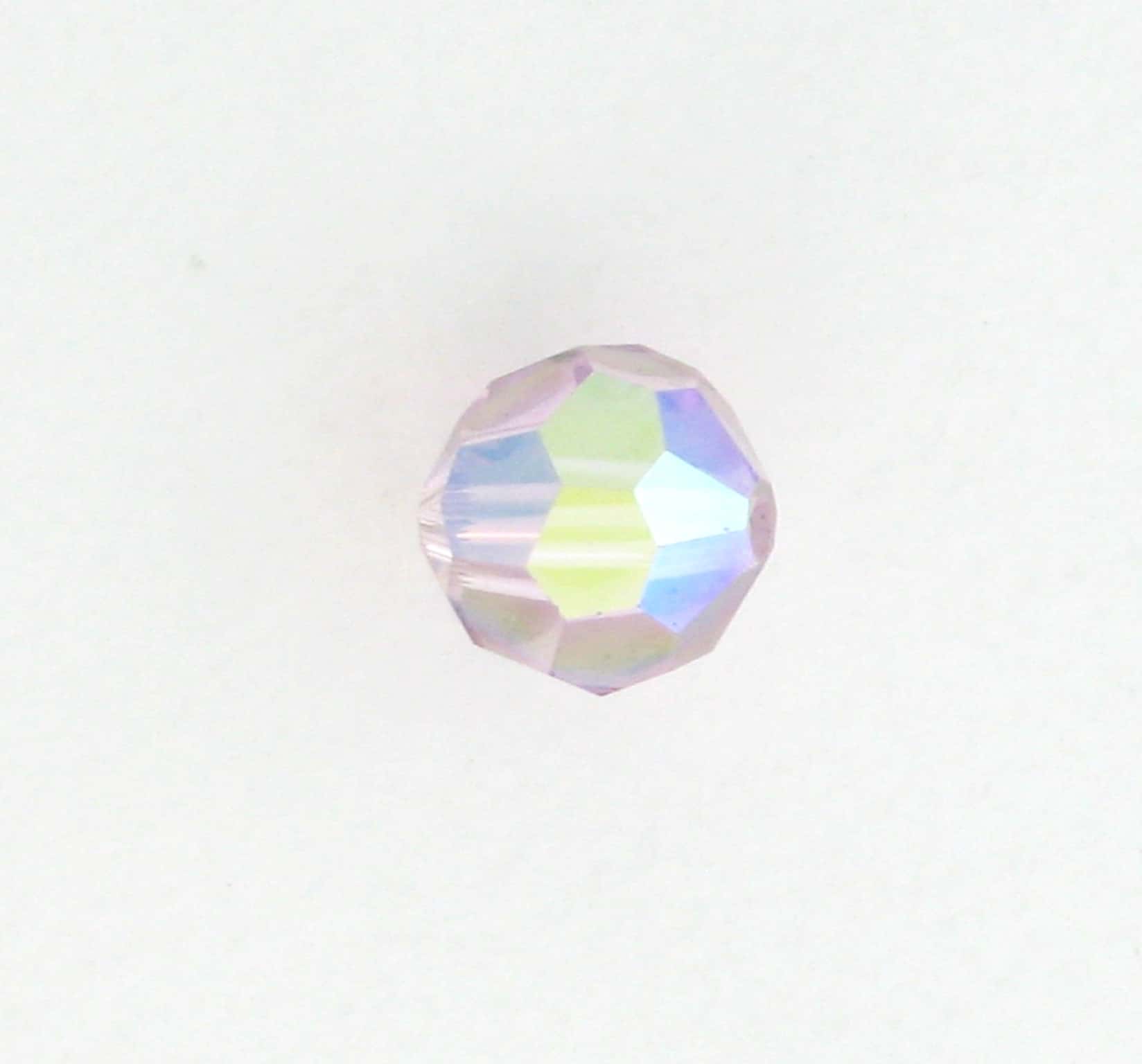 5000 - 4mm Swarovski Round Crystal - Light Amethyst AB 5000 - 4mm Swarovski Round Crystal - Light Amethyst AB