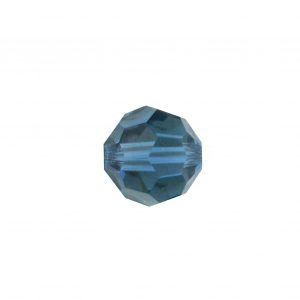 5000 - 4mm Swarovski Round Crystal - Montana 5000 - 4mm Swarovski Round Crystal - Montana