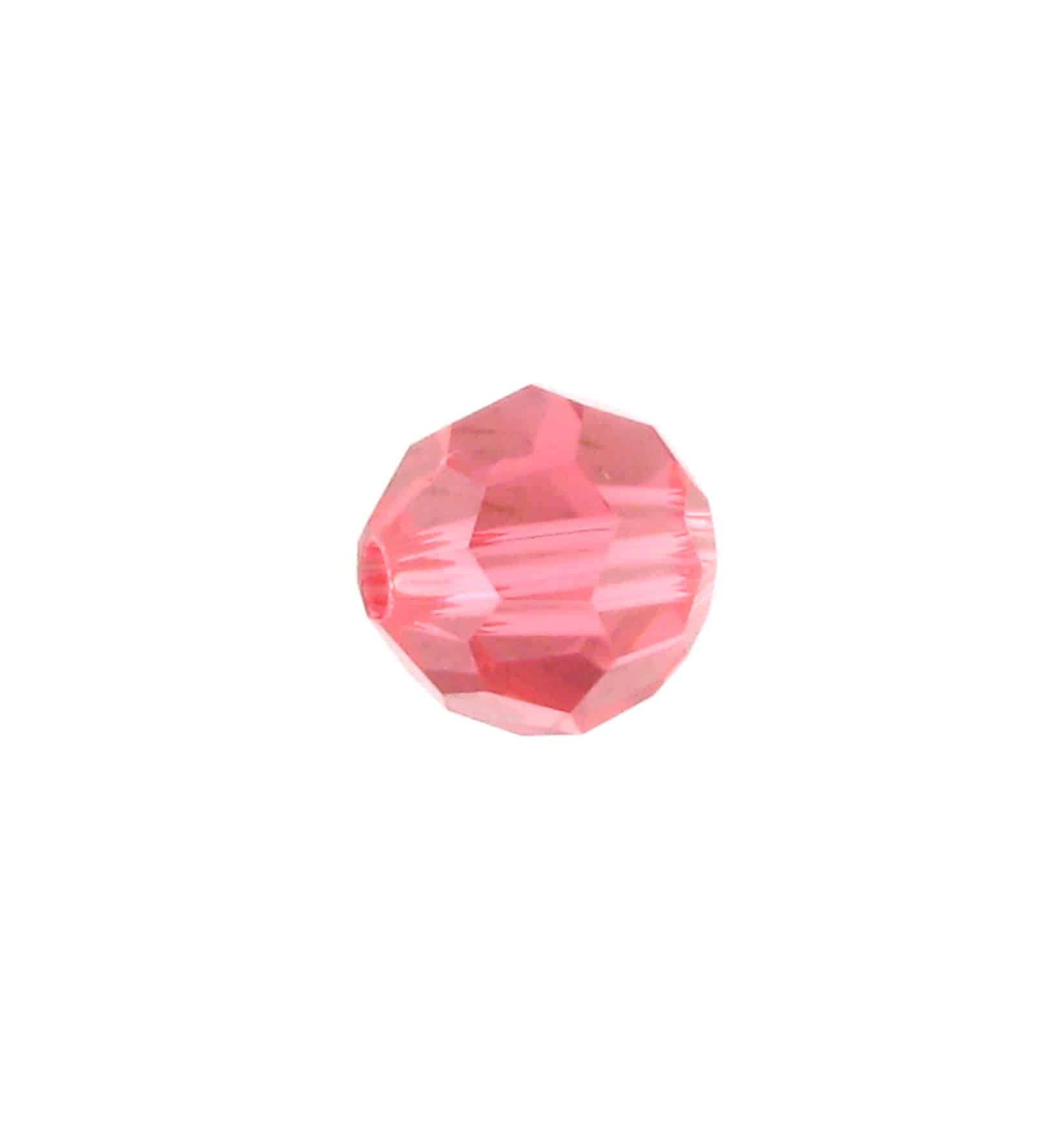 5000 - 4mm Swarovski Round Crystal - Padpardascha 5000 - 4mm Swarovski Round Crystal - Padpardascha