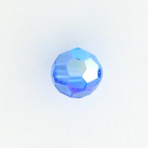 5000 - 4mm Swarovski Round Crystal - Sapphire AB 5000 - 4mm Swarovski Round Crystal - Sapphire AB