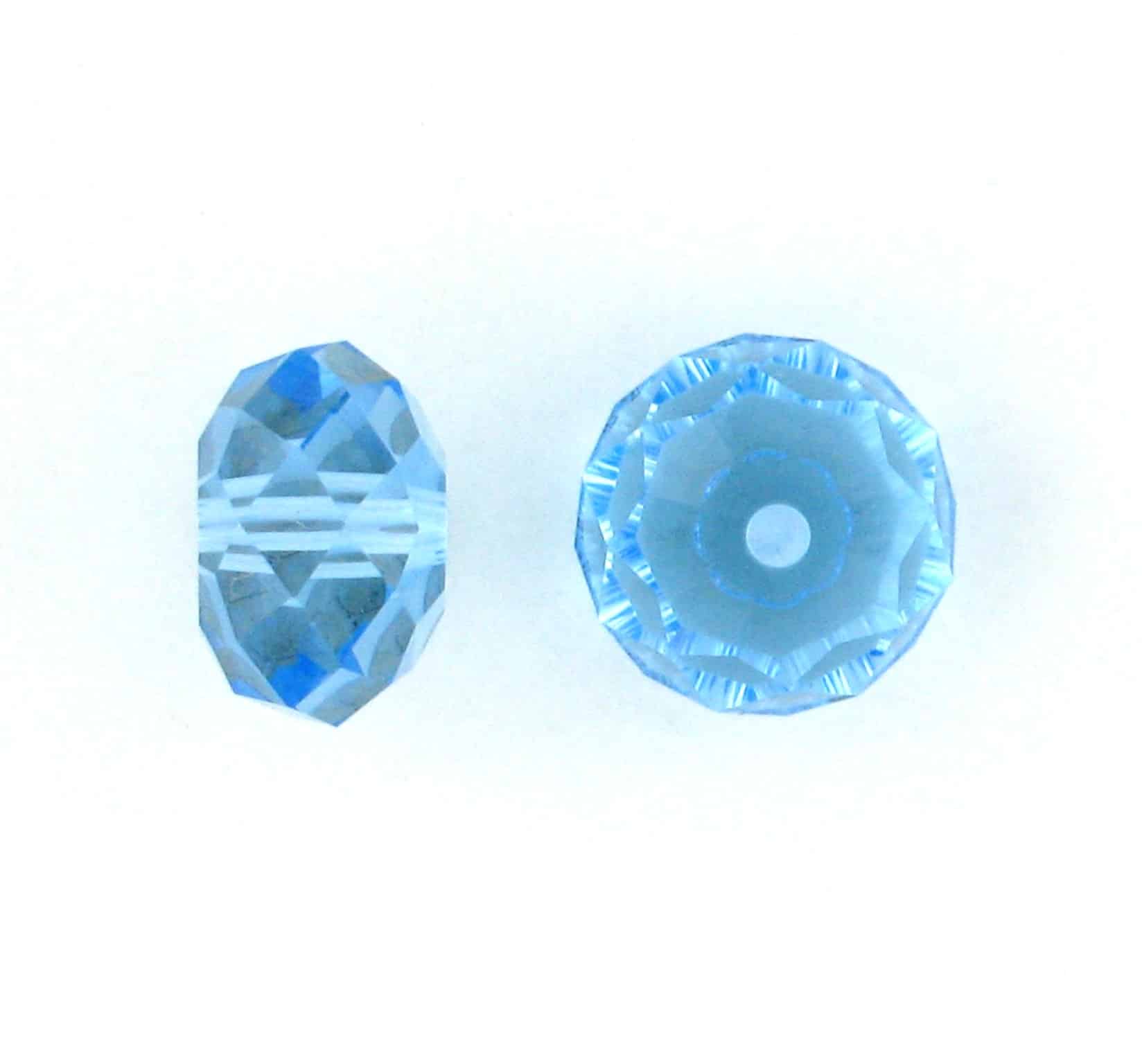 5040 - 6mm Swarovski Briolette Beads - Aquamarine 5040 - 6mm Swarovski Briolette Beads - Aquamarine