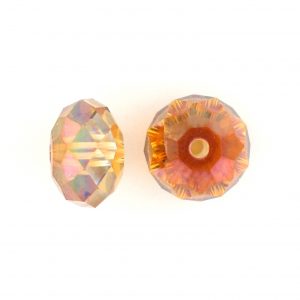 5040 - 6mm Swarovski Briolette Beads - Crystal Copper 5040 - 6mm Swarovski Briolette Beads - Crystal Copper
