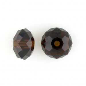 5040 - 6mm Swarovski Briolette Beads - Mocca 5040 - 6mm Swarovski Briolette Beads - Mocca