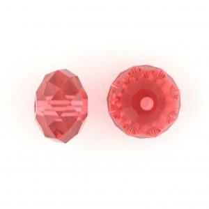 5040 - 6mm Swarovski Briolette Beads - Padparadscha 5040 - 6mm Swarovski Briolette Beads - Padparadscha