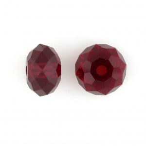 5040 - 6mm Swarovski Briolette Beads - Siam 5040 - 6mm Swarovski Briolette Beads - Siam