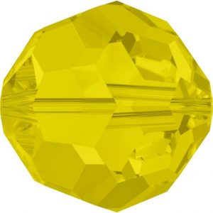 #5000 - 4mm Swarovski Round Crystal Bead - Citrine #5000 - 4mm Swarovski Round Crystal Bead - Citrine