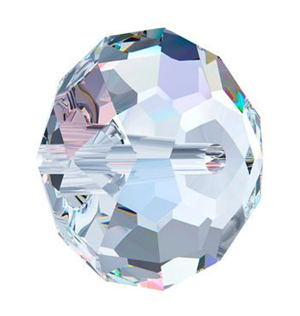 5040 - 6mm Swarovski Briolette Beads - Crystal AB 5040 - 6mm Swarovski Briolette Beads - Crystal AB