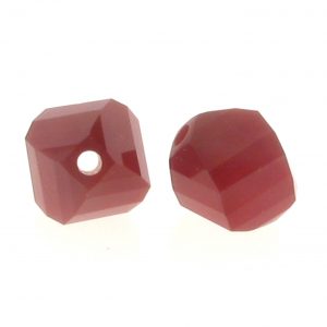 5020 - 8mm Swarovski Helix Beads - Dark Red Coral 5020 - 8mm Swarovski Helix Beads - Dark Red Coral
