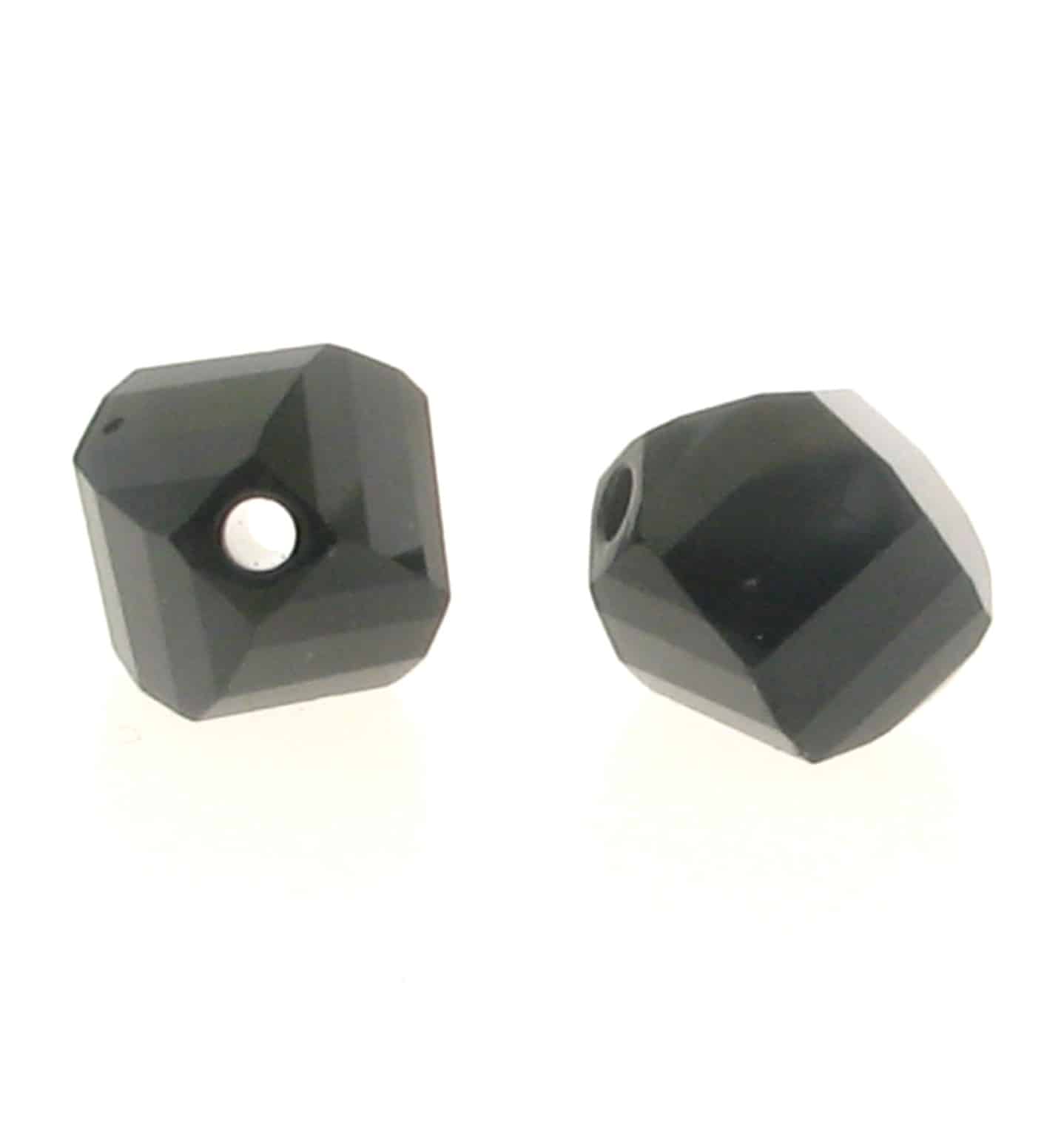 5020 - 8mm Swarovski Helix Beads - Jet 5020 - 8mm Swarovski Helix Beads - Jet