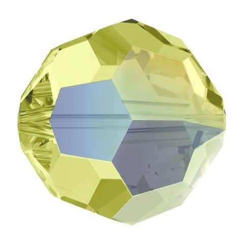 5000 - 6mm Swarovski Round Crystal Bead - Jonquil AB 5000 - 6mm Swarovski Round Crystal Bead - Jonquil AB