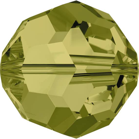 5000 - 6mm Swarovski Round Crystal Bead - Khaki 5000 - 6mm Swarovski Round Crystal Bead - Khaki