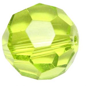 5000 - 6mm Swarovski Round Crystal Bead - Light Olivine 5000 - 6mm Swarovski Round Crystal Bead - Light Olivine
