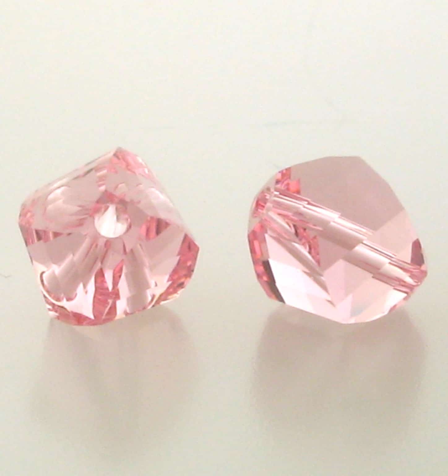 5020 - 6mm Swarovski Helix Beads - Light Rose 5020 - 6mm Swarovski Helix Beads - Light Rose