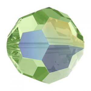 5000 - 6mm Swarovski Round Crystal Bead - Peridot AB 5000 - 6mm Swarovski Round Crystal Bead - Peridot AB