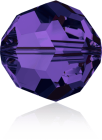 5000 - 6mm Swarovski Round Crystal Bead - Purple Velvet 5000 - 6mm Swarovski Round Crystal Bead - Purple Velvet