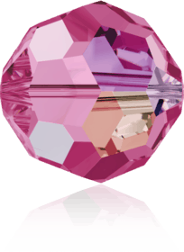 5000 - 6mm Swarovski Round Crystal Bead - Rose AB 5000 - 6mm Swarovski Round Crystal Bead - Rose AB
