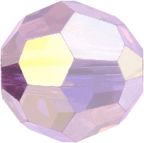 5000 - 6mm Swarovski Round Crystal Bead - Rose Alabaster AB 5000 - 6mm Swarovski Round Crystal Bead - Rose Alabaster AB