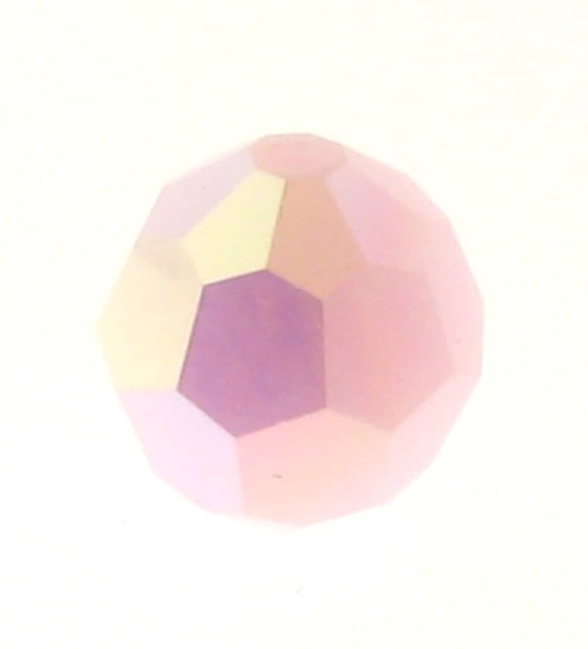 5000 - 6mm Swarovski Round Crystal Bead - Rose Alabaster AB 5000 - 6mm Swarovski Round Crystal Bead - Rose Alabaster AB