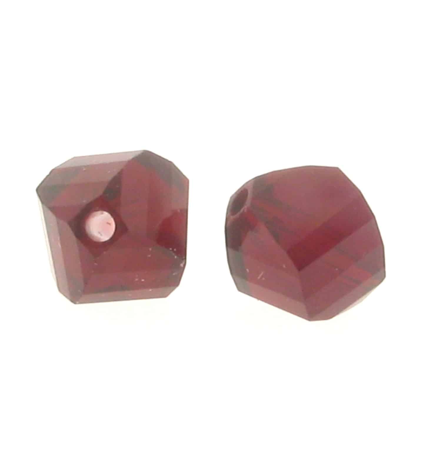 5020 - 4mm Swarovski Helix Beads - Siam 5020 - 4mm Swarovski Helix Beads - Siam