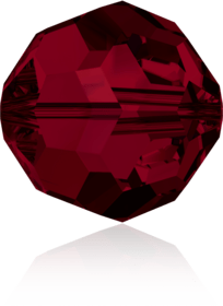 5000 - 6mm Swarovski Round Crystal Bead - Siam 5000 - 6mm Swarovski Round Crystal Bead - Siam