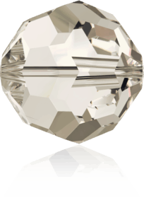 5000 - 6mm Swarovski Round Crystal Bead - Silver Shade 5000 - 6mm Swarovski Round Crystal Bead - Silver Shade