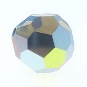 5000 - 6mm Swarovski Round Crystal Bead - White Opal Star Shine 5000 - 6mm Swarovski Round Crystal Bead - White Opal Star Shine