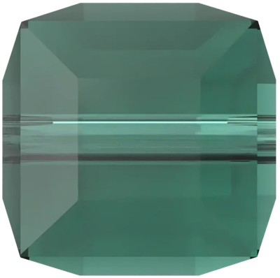 5601 - 4mm Swarovski Cube Crystal - Emerald 5601 - 4mm Swarovski Cube Crystal - Emerald